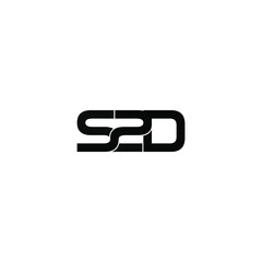 s2d letter original monogram logo design