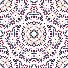 Seamless pattern. Vintage decorative elements. Abstract background. Islam, Arabic, Indian, ottoman motifs.