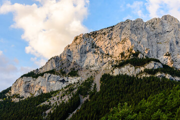 The Massif of Pedraforca (Catalonia, Spain, the province of Berguedà)