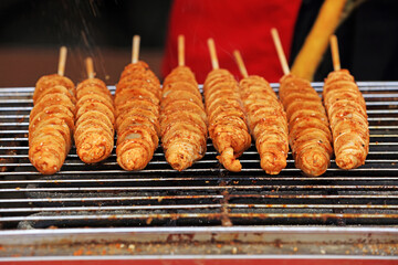 Chinese traditional snack roasted gluten