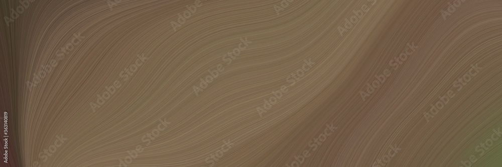 Poster abstract artistic art background graphic with lines and pastel brown and old mauve colors. can be us