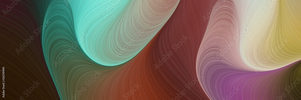 Poster abstract artistic art background with lines and pastel brown, ash gray and old mauve colors. can be 