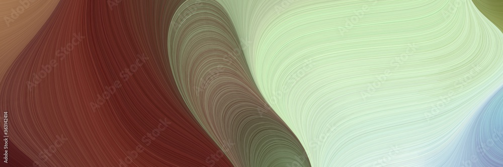 Aufkleber abstract artistic background graphic with lines and tea green, pastel brown and old mauve colors. ar