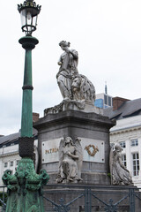 Fototapeta na wymiar architecture, city of brussels in belgium
