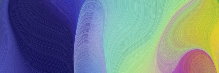 abstract artistic art backdrop with lines and dark gray, midnight blue and yellow green colors. can be used as texture, background or banner