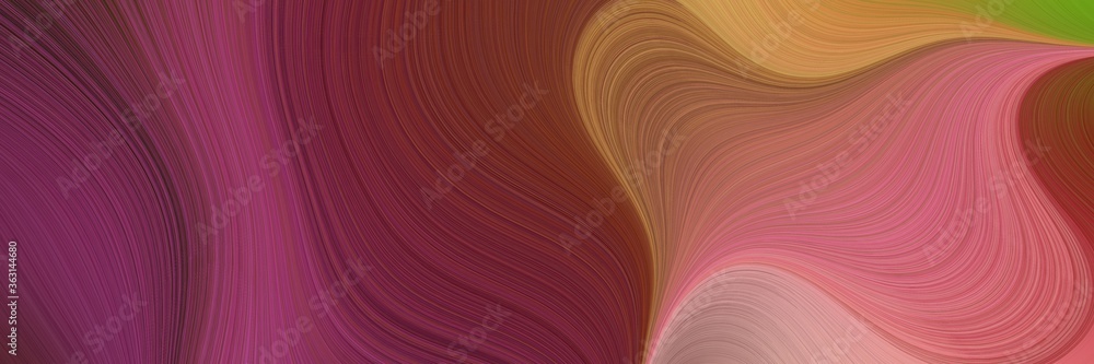 Poster abstract artistic background graphic with lines and dark moderate pink, old mauve and pale violet re