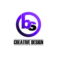 Letter BS logo icon design vector. monogram logo vector illustration