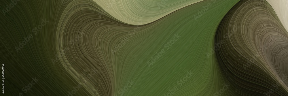 Poster abstract artistic art backdrop with lines and dark slate gray, dark khaki and pastel brown colors. c