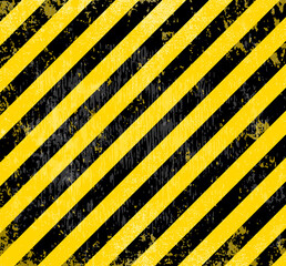yellow distressed hazard stripes background