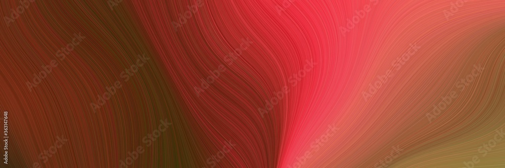 Aufkleber abstract colorful background graphic with lines and chocolate, indian red and sienna colors. can be 