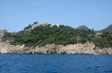 Küste bei Paleokastritsa auf Korfu