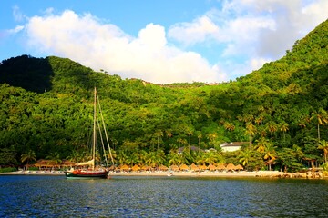 Boat in the bay