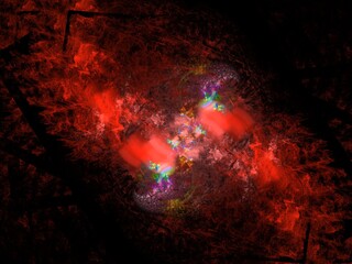 Fototapeta premium Imaginatory fractal background Image