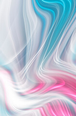 Abstract modern gray background with flowing neon bright fluid lines. Light lines, bright accent background. Acrylic fluid abstract.