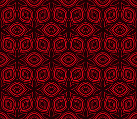 Seamless Lace Geometric Background. Texture For Wallpaper, Invitation. Illustration. Vector