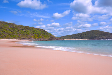 leerer Strand Australien