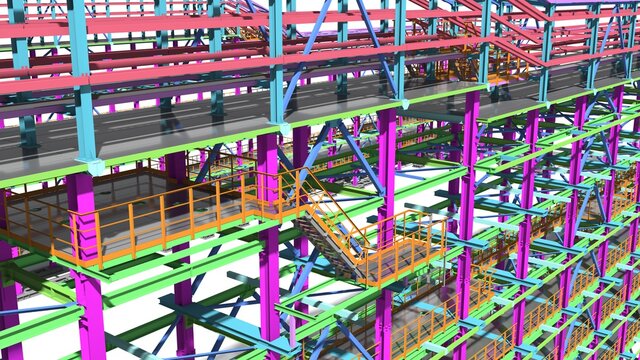Presentation of the BIM model for the construction customer and contractor. Development of project drawings based on the BIM model. 3D rendering.