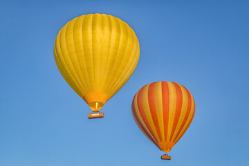 hot air balloons