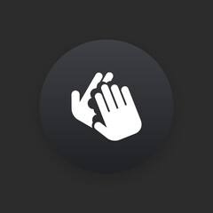 Handwash -  Matte Black Web Button