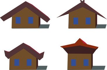 house icon set
