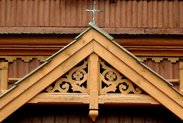 wyswiecony w 1815 roku kosciol katolicki pod wezwaniem swietej anny w miejscowosci rogow na mazowszu w polsce © Jacek Sakowicz