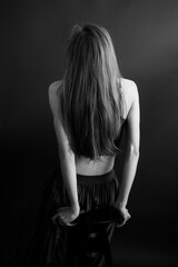 candid portrait of girl, 