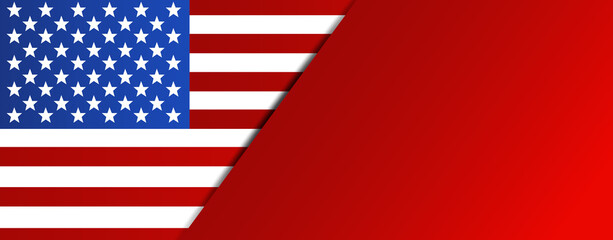 Obraz premium usa background
