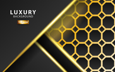 modern premium technology dark abstract background banner.