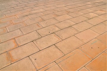 Horizontal tiles texture background surface with natural pattern