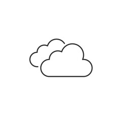 Cloud weather icon