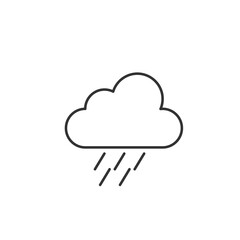 Cloud weather icon