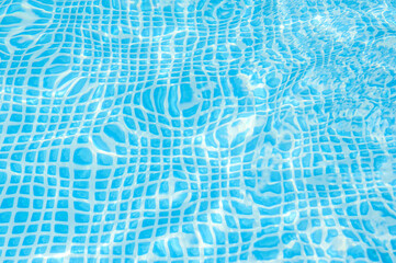 pool water surface with highlights