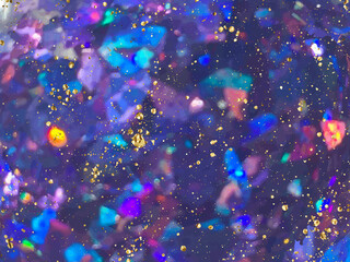 Opal gemstone background. Trendy abstract Vector template for holiday designs, invitation, card, wedding