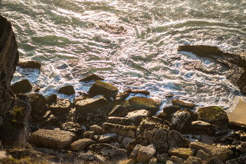 Prospective of Landscape from Canon Camera. Azenhas do Mar is a seaside town (residential neighborhood) in the municipality of Sintra, Portugal. It is part of Colares civil parish.
