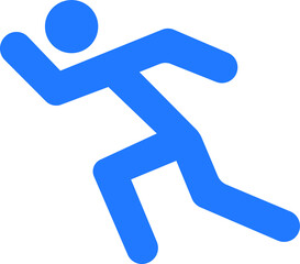Man running icon vector illustration 