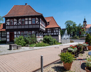 Altstadt von Suhl in Thüringen