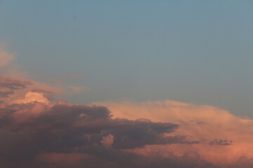 clouds at sunset