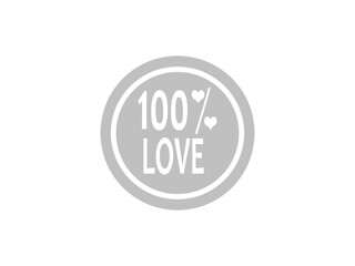 100 percent love 