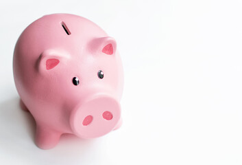 Piggy bank isolated on white background