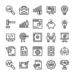 Project Management Vector Icons 3