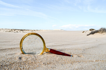 Object in the Dry Desert