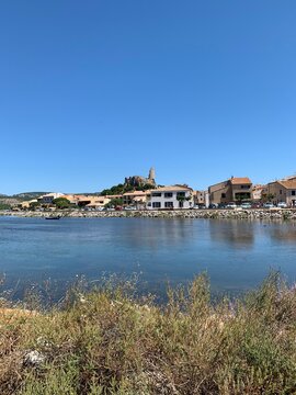 village on the coast