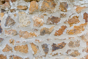 Antique natural stonewall pattern background