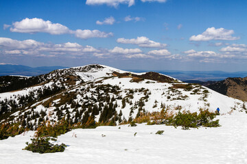 Winter landscape of High Tatra Mountains National Park on a spring time, Poland © Milosz Maslanka