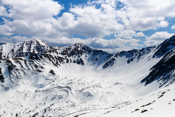 Winter landscape of High Tatra Mountains National Park on a spring time, Poland © Milosz Maslanka