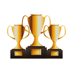 trophy cups awards championship icons