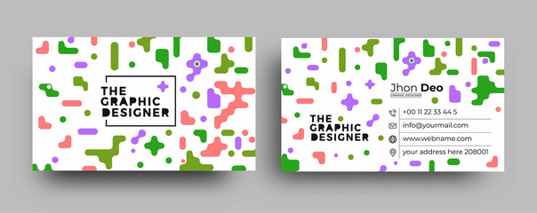 Fototapeta premium Business Card - Creative and Clean Business Card Template.