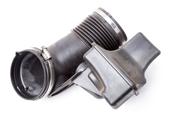Air duct to the filter of intake manifold of the car engine from textured material and black plastic to condition the air and prevent dust from entering the passenger compartment. Sale of spare parts.
