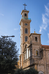 Fototapeta na wymiar St George cathedral in Beirut, capital city of Lebanon