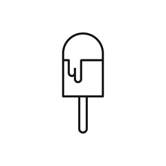 ice cream icon vector